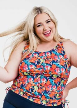 Plus Size Maya Swim Top With Removable Cups With Long Bike Swim Shorts 33 Plus Size Maya Swim Top With Removable Cups With Long Bike Swim Shorts -Calypsa Sales edited 3141 modli cropped 836 469 2595 2931 1