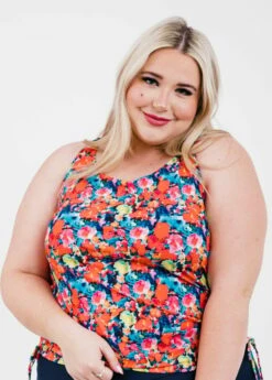 Plus Size Maya Swim Top With Removable Cups With Long Bike Swim Shorts 24 Plus Size Maya Swim Top With Removable Cups With Long Bike Swim Shorts -Calypsa Sales edited 3150 modli cropped 713 621 2336 2891