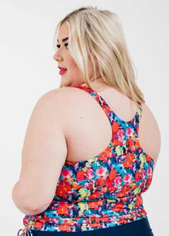 Plus Size Maya Swim Top With Removable Cups With Long Bike Swim Shorts 25 Plus Size Maya Swim Top With Removable Cups With Long Bike Swim Shorts -Calypsa Sales edited 3217 modli cropped 923 424 2710 2924