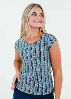 Plus Size Sadie Swim Top With Swim Shorts -Calypsa Sales edited 3751 modli cropped 697 980 2511 3518 1