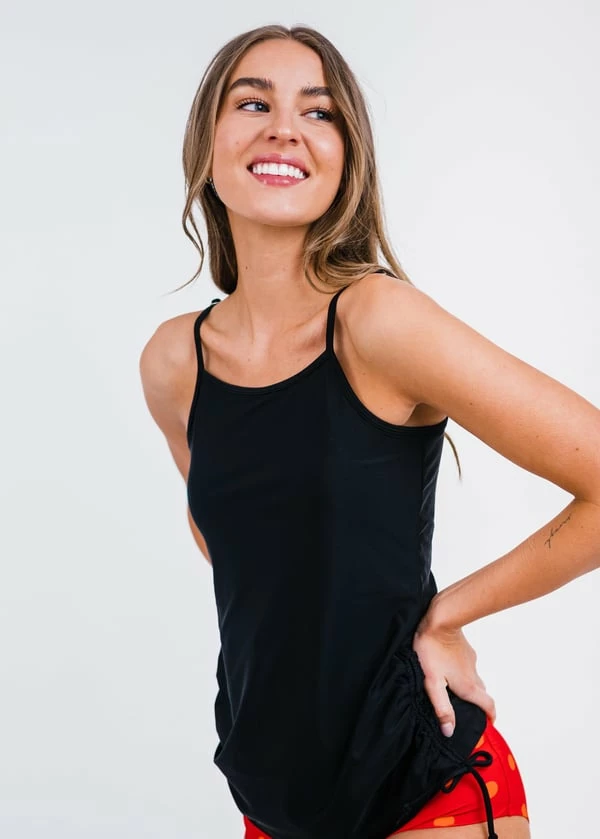 Adjustable Strap Maya Swim Top With High-Waisted Bikini Bottom 4 Adjustable Strap Maya Swim Top With High-Waisted Bikini Bottom - Image 2