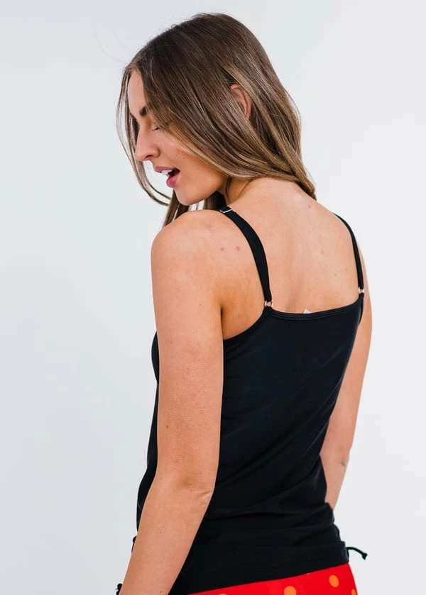 Adjustable Strap Maya Swim Top With High-Waisted Bikini Bottom 6 Adjustable Strap Maya Swim Top With High-Waisted Bikini Bottom - Image 4