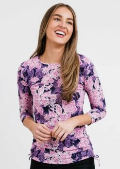 Margaux Swim Top With Long Swim Skort