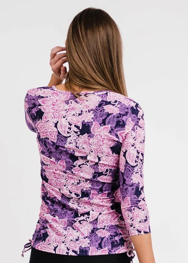 Margaux Swim Top With Skirted Swim Capris 5 Margaux Swim Top With Skirted Swim Capris - Image 3