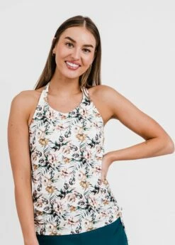 Halter Maya Swim Top With Short Swim Skort