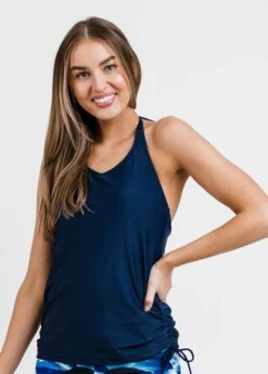 Plus Size Halter Maya Swim Top With Swim Shorts -Calypsa Sales edited 5171 1 modli cropped 1117 589 2479 2495 1