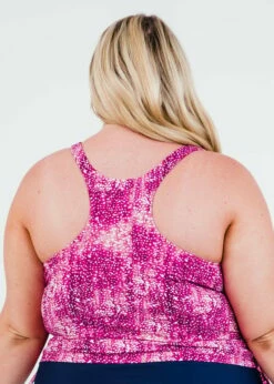 Plus Size Maya Swim Top With Removable Cups With Sarong Wrap Swim Skirt & Swim Shorts -Calypsa Sales edited 6375 modli cropped 1150 595 2375 2313