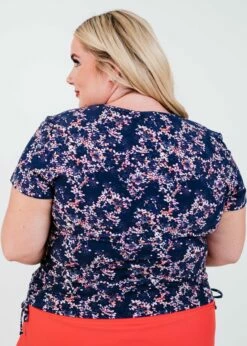 Plus Size Adele Swim Top With Long Swim Skort -Calypsa Sales edited 6557 modli cropped 474 1004 2838 4318