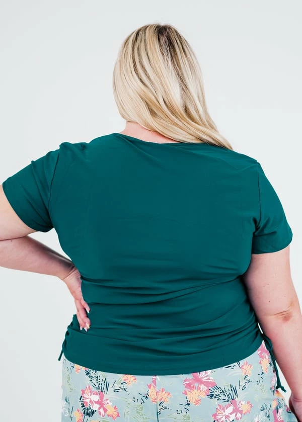 Plus Size Adele Swim Top With Above The Knee Board Shorts 4 Plus Size Adele Swim Top With Above The Knee Board Shorts - Image 2