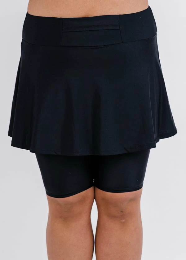 Plus Size Lena Swim Top With Midi Swim Skort 8 Plus Size Lena Swim Top With Midi Swim Skort - Image 6
