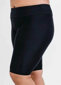 Plus Size Long Bike Swim Shorts
