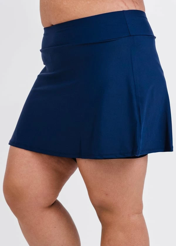 Plus Size Adele Swim Top With Short Swim Skort 11 Plus Size Adele Swim Top With Short Swim Skort - Image 9