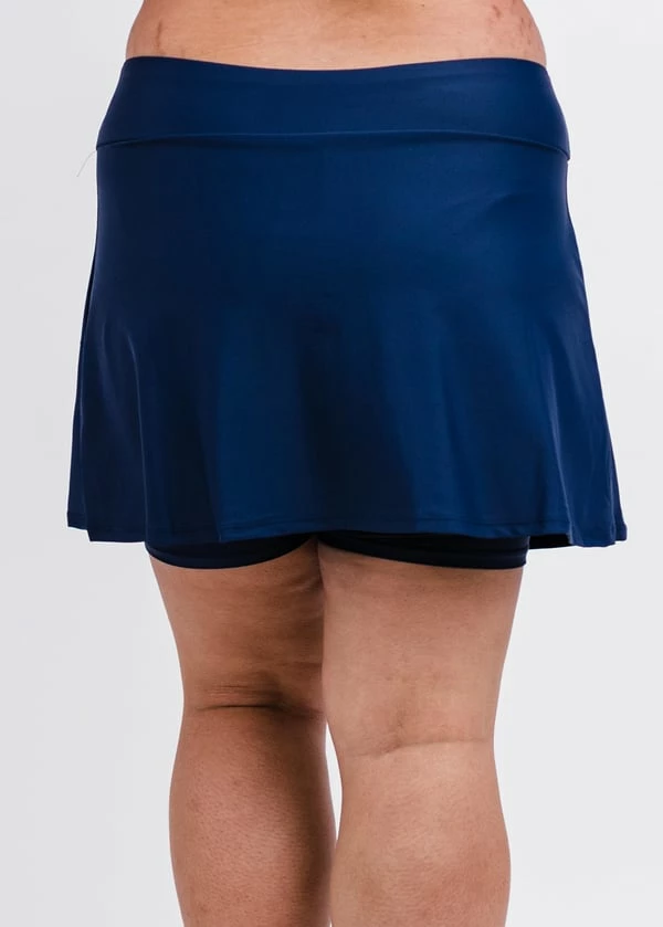 Plus Size Adele Swim Top With Short Swim Skort 10 Plus Size Adele Swim Top With Short Swim Skort - Image 8