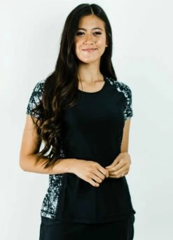 Loose Fit Adele Swim Top With Long Swim Leggings -Calypsa Sales final 1393 100000045250 modli cropped 911 1223 2209 3027 1