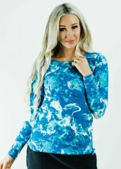 Nora Swim Top With Capri Swim Leggings