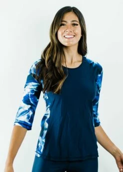 Loose Fit Margaux Swim Top With Skirted Swim Capris -Calypsa Sales final 2691 modli cropped 877 1295 2104 3012 1