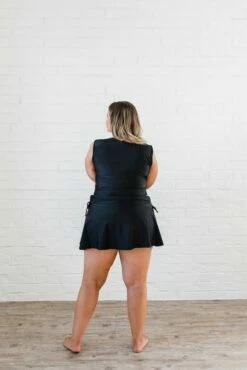 Plus Size Closed Back Maya Swim Top With Flowy Swim Skort 17 Plus Size Closed Back Maya Swim Top With Flowy Swim Skort -Calypsa Sales final 3 6260 6 1