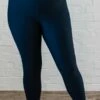 Plus Size Long Swim Leggings