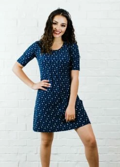 Betty Swim Dress With Long Bike Swim Shorts -Calypsa Sales final 3 8305 100000040814 modli cropped 670 1450 2571 4092 1