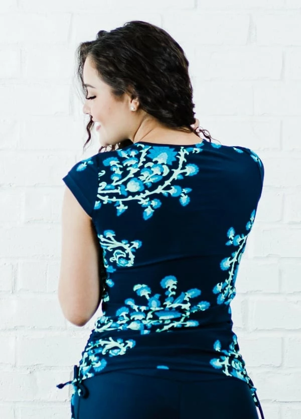 Sadie Swim Top With Midi Swim Skort 4 Sadie Swim Top With Midi Swim Skort - Image 2