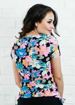 Adele Swim Top With Sarong Wrap Swim Skirt & Bikini Bottom -Calypsa Sales final 3 9819 100000040587 modli cropped 989 1685 1969 3056