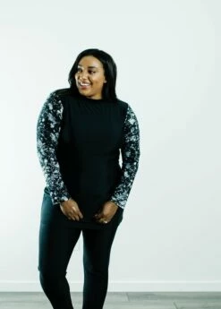 Plus Size Jenna Swim Tunic -Calypsa Sales final 5698 modli cropped 409 734 2862 4168