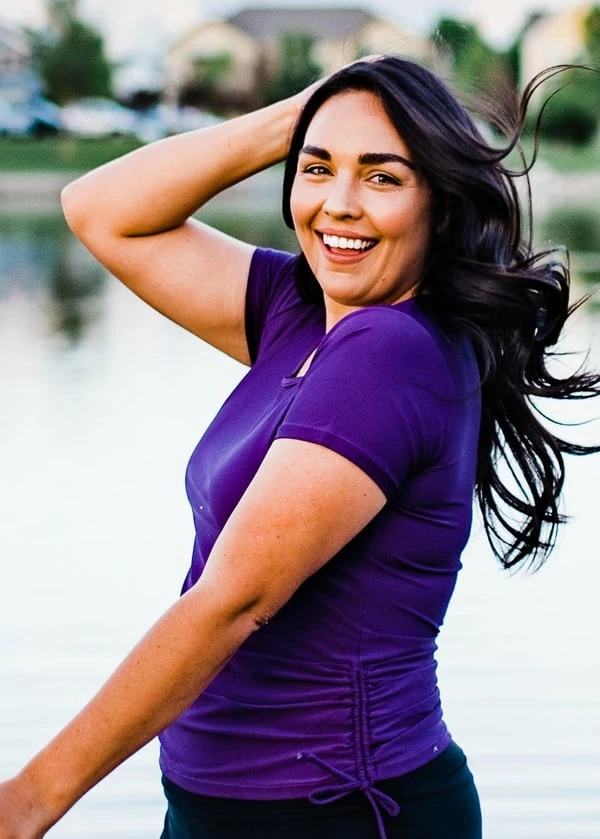 Plus Size Adele Swim Top With Skirted Swim Capris 4 Plus Size Adele Swim Top With Skirted Swim Capris - Image 2