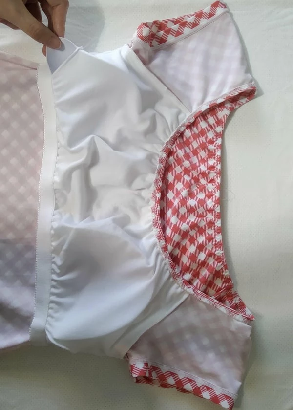 Zoey Crop Swim Top With Swim Shorts 6 Zoey Crop Swim Top With Swim Shorts - Image 4