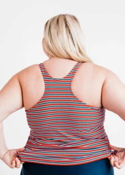 Plus Size Maya Swim Top With Removable Cups With Midi Swim Skort -Calypsa Sales jpeg 1458 modli cropped 404 726 2813 4104