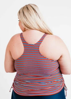 Plus Size Maya Swim Top With Removable Cups With Midi Swim Skort -Calypsa Sales jpeg 1460 modli cropped 284 556 3004 4370