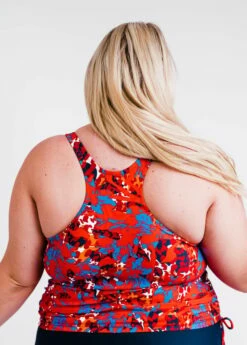 Plus Size Maya Swim Top With Removable Cups -Calypsa Sales jpeg 1522 modli cropped 578 460 2857 3650