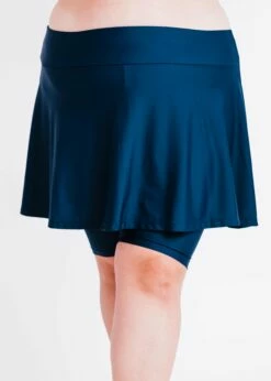 Plus Size Maya Swim Top With Removable Cups With Midi Swim Skort -Calypsa Sales jpeg 1558 modli cropped 532 113 2690 3133 13