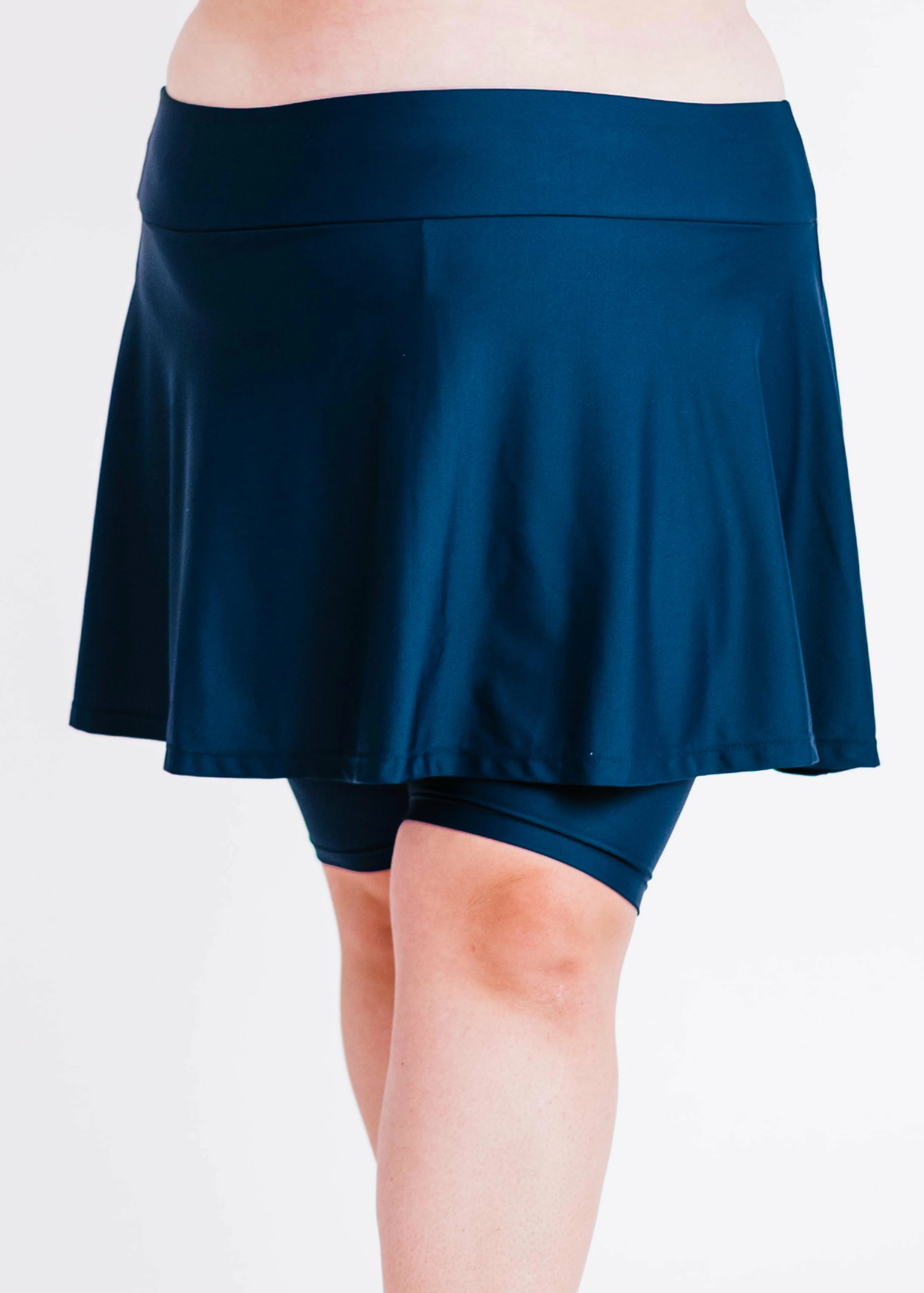 Plus Size Adele Swim Top With Midi Swim Skort 10 Plus Size Adele Swim Top With Midi Swim Skort - Image 8