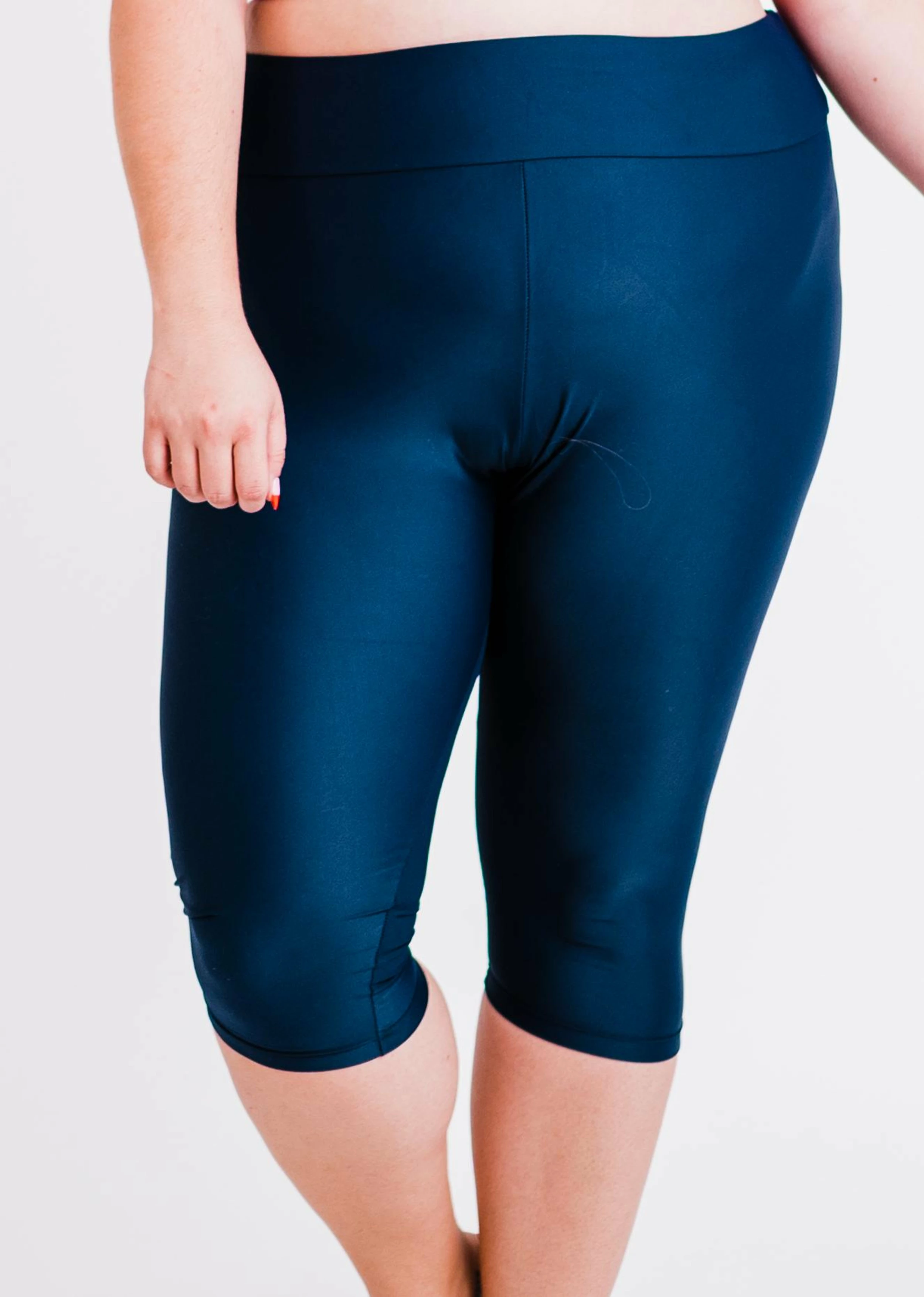 Plus Size Closed Back Maya Swim Top With Capri Swim Leggings 13 Plus Size Closed Back Maya Swim Top With Capri Swim Leggings - Image 11