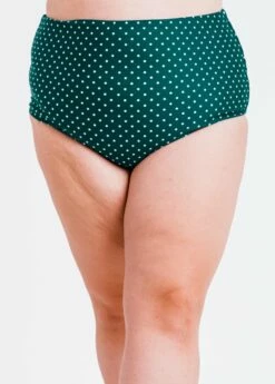Plus Size High-Waisted Bikini Bottom