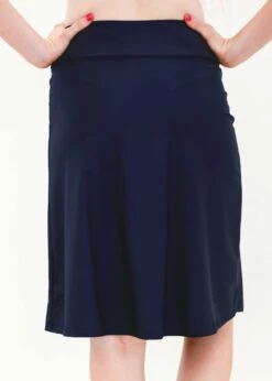 Maya Tankini Swim Top With Knee Length Swim Skort 22 Maya Tankini Swim Top With Knee Length Swim Skort -Calypsa Sales knee length swim skort back navy modli cropped 191 3 2830 3698