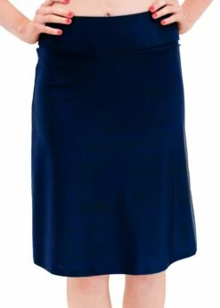 Sadie Swim Top With Knee Length Swim Skort 31 Sadie Swim Top With Knee Length Swim Skort -Calypsa Sales knee length skirt navy yarden 100000046209 modli cropped 649 175 2755 3122