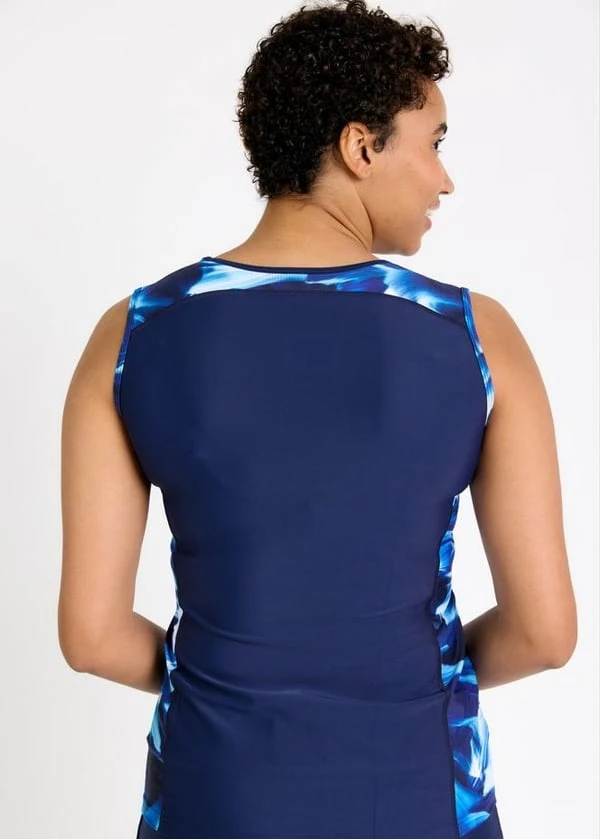 Loose Fit Maya Swim Top With Midi Swim Skort 8 Loose Fit Maya Swim Top With Midi Swim Skort - Image 6