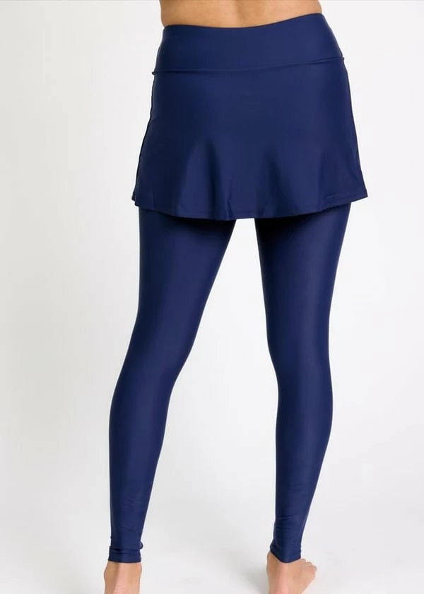 Sadie Swim Top With Skirted Long Swim Leggings 8 Sadie Swim Top With Skirted Long Swim Leggings - Image 6