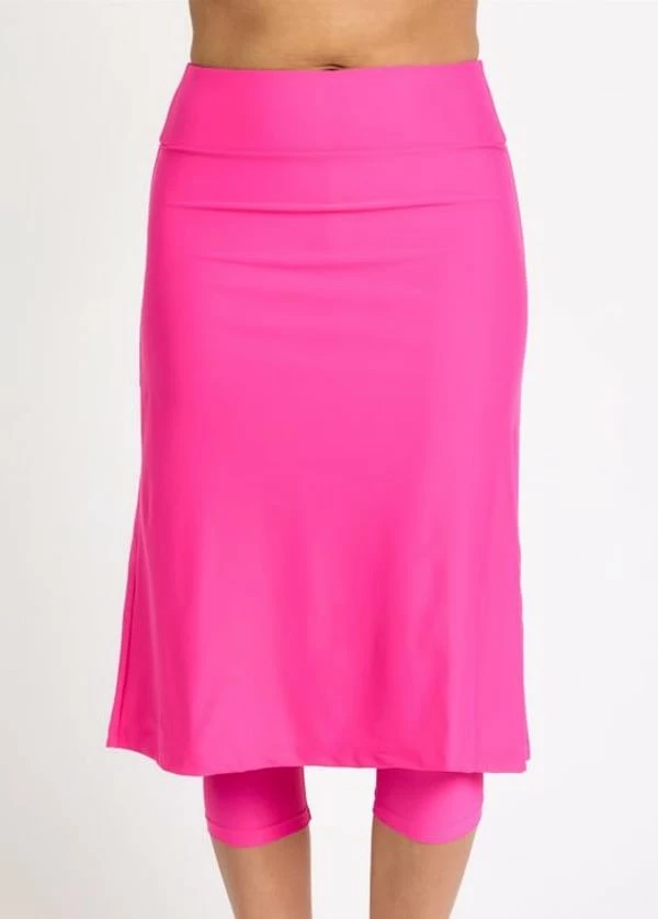 Long Swim Skort 7 Long Swim Skort - Image 5
