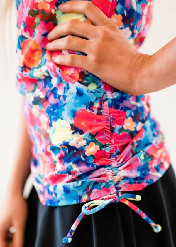 Adele Swim Top With Midi Swim Skort 4 Adele Swim Top With Midi Swim Skort - Image 2