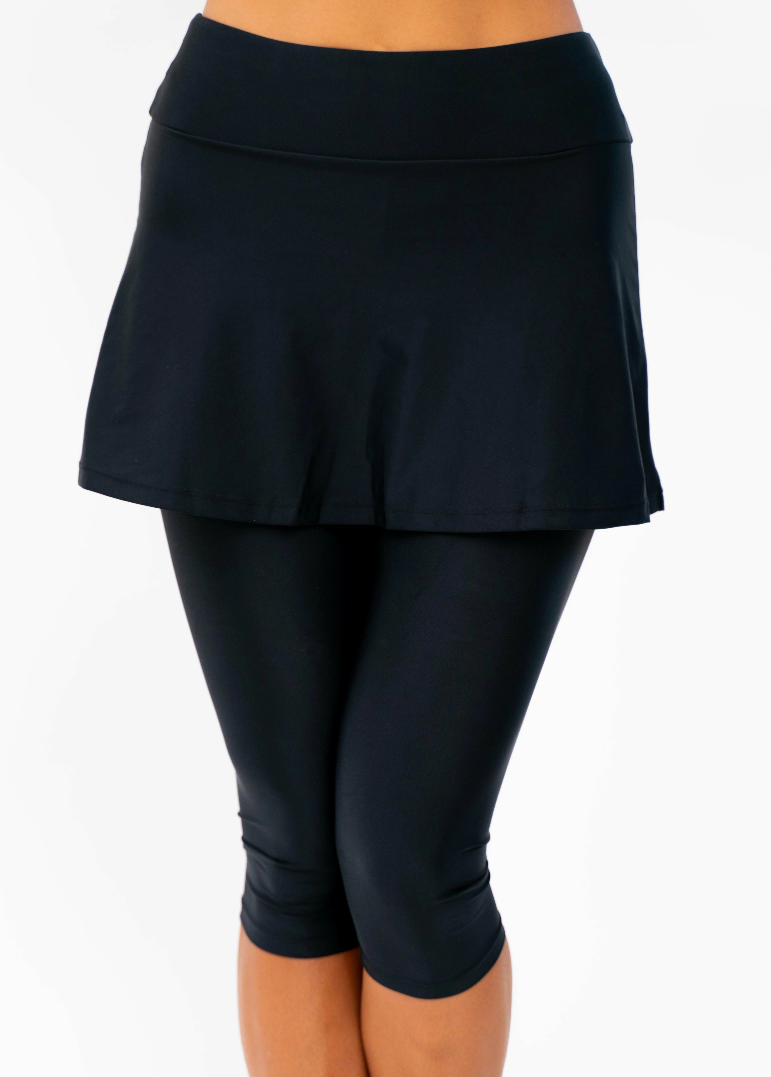 Margaux Swim Top With Skirted Swim Capris 11 Margaux Swim Top With Skirted Swim Capris - Image 9