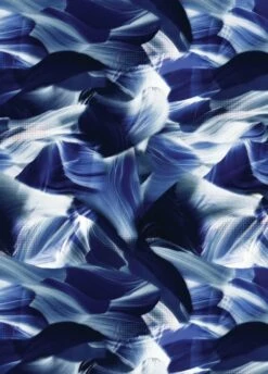 Plus Size Maya Swim Top With Midi Swim Skort -Calypsa Sales navy wave 02 100000042476 modli cropped 0 7 1500 2095 2