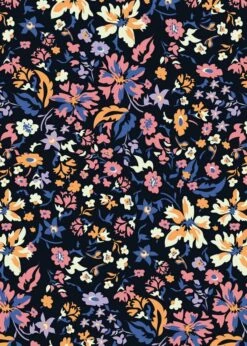 Plus Size Anna Swim Tunic With Long Bike Swim Shorts -Calypsa Sales small flowers 01 100000045309 4