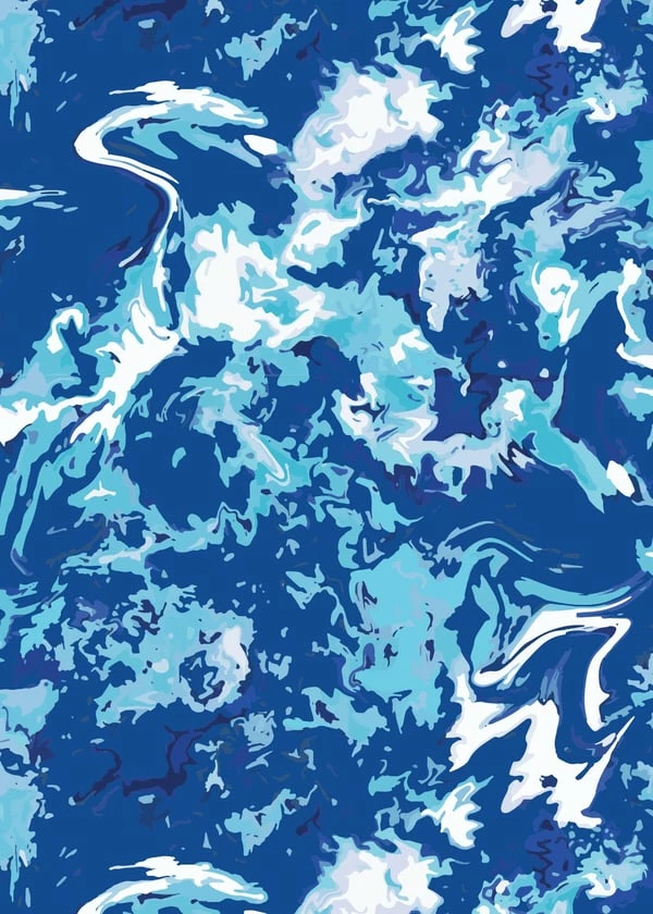 Plus Size Loose Fit Adele Swim Top With Long Bike Swim Shorts 6 Plus Size Loose Fit Adele Swim Top With Long Bike Swim Shorts - Image 4